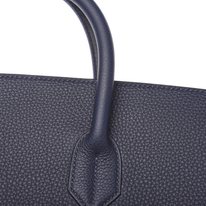 Hermes Togo HAC Travel Birkin 50 Bleu Nuit 9 of 11