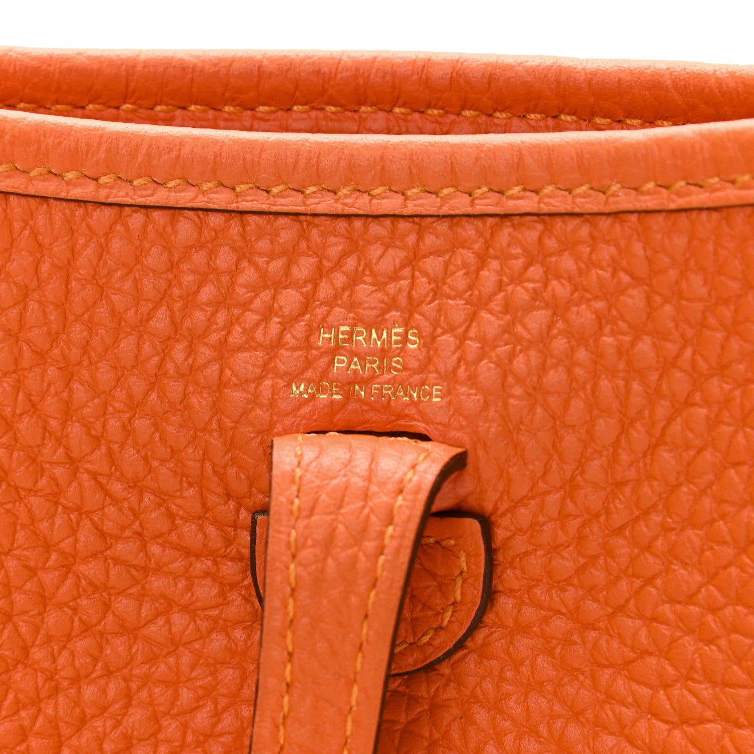 Hermes Taurillon Clemence Evelyne TPM Feu 6 of 12