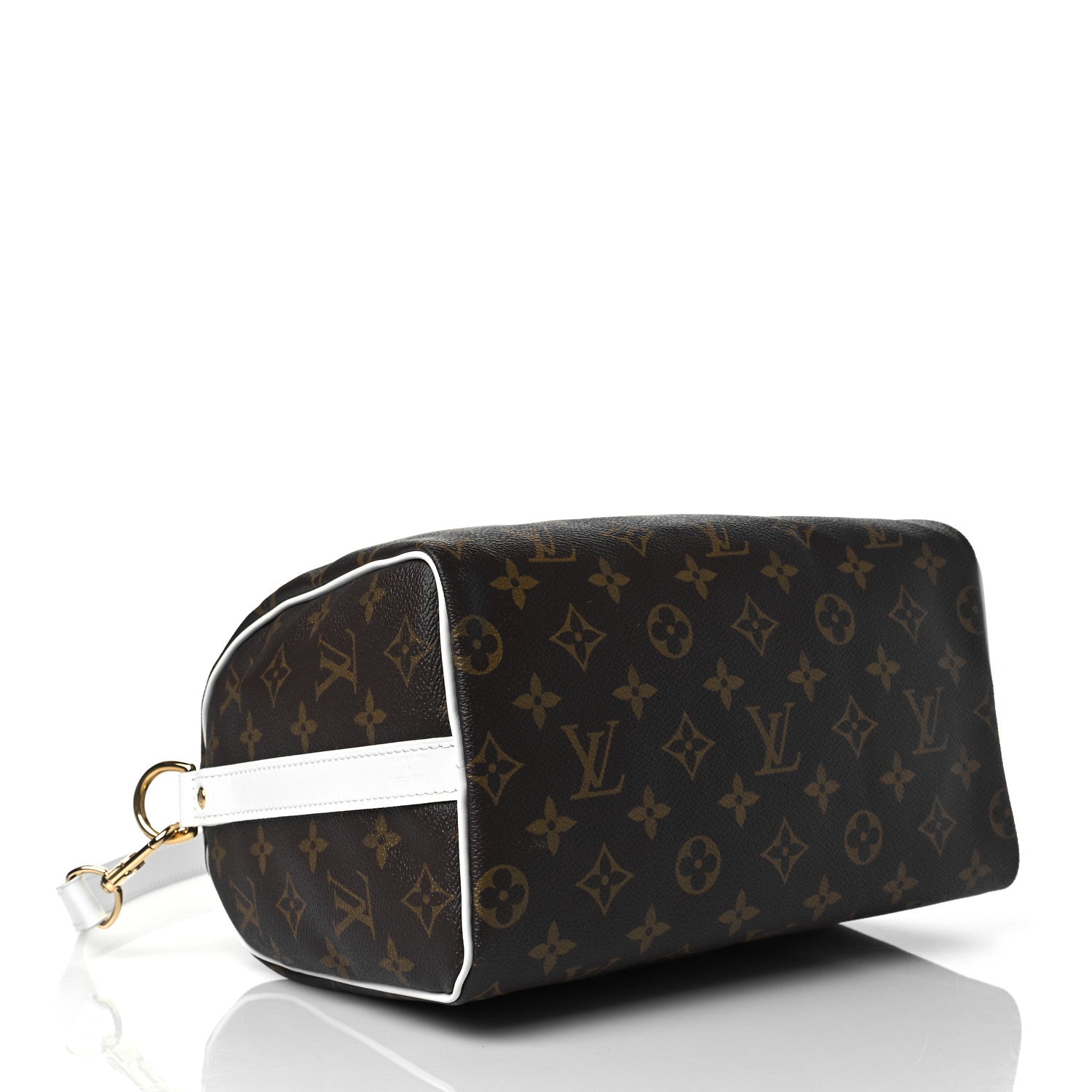 Louis Vuitton Monogram LV Match Speedy Bandouliere 25 White 4 of 10
