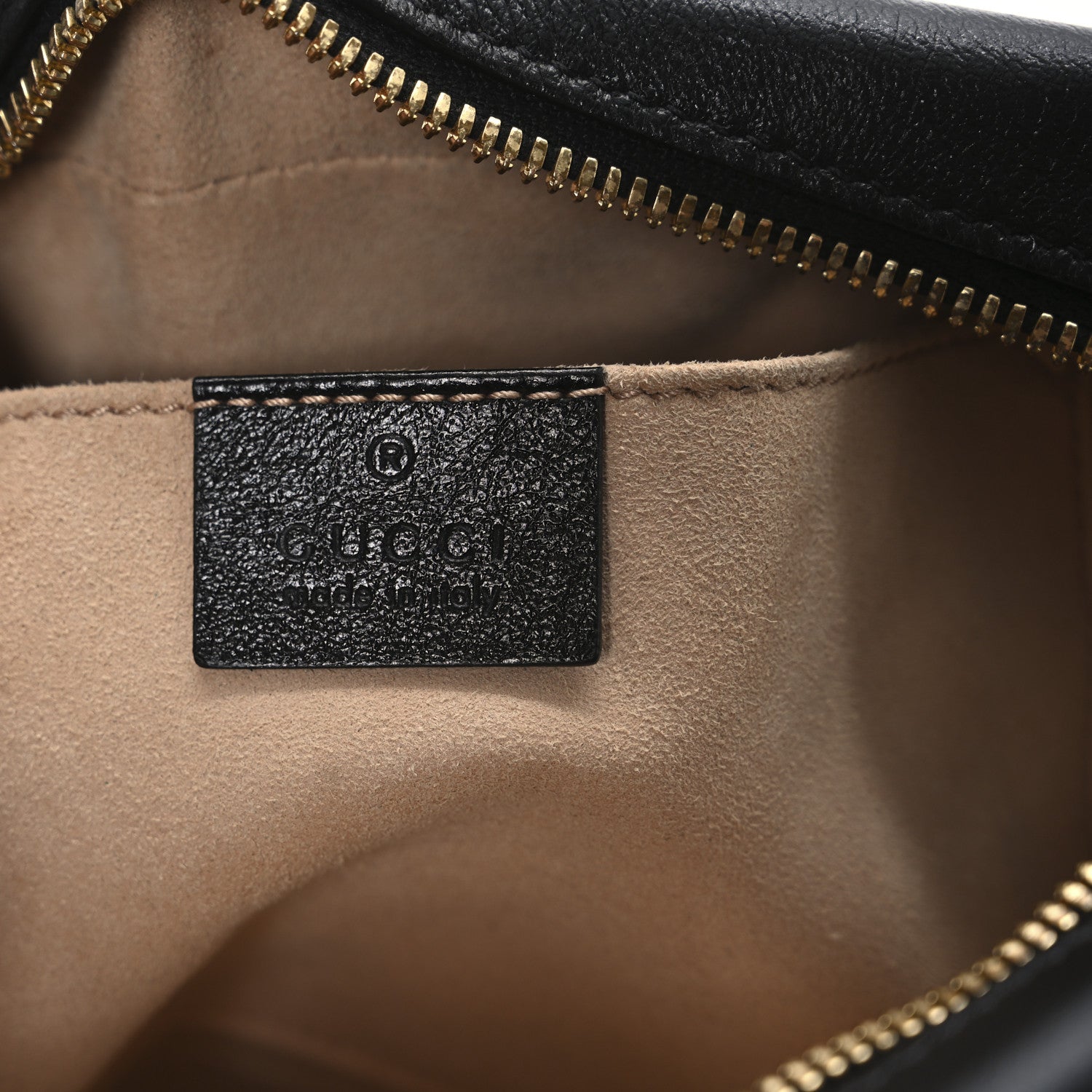 Gucci Monogram Matelasse Diagonal Small GG Marmont Chain Shoulder Bag Beige Black 11 of 21