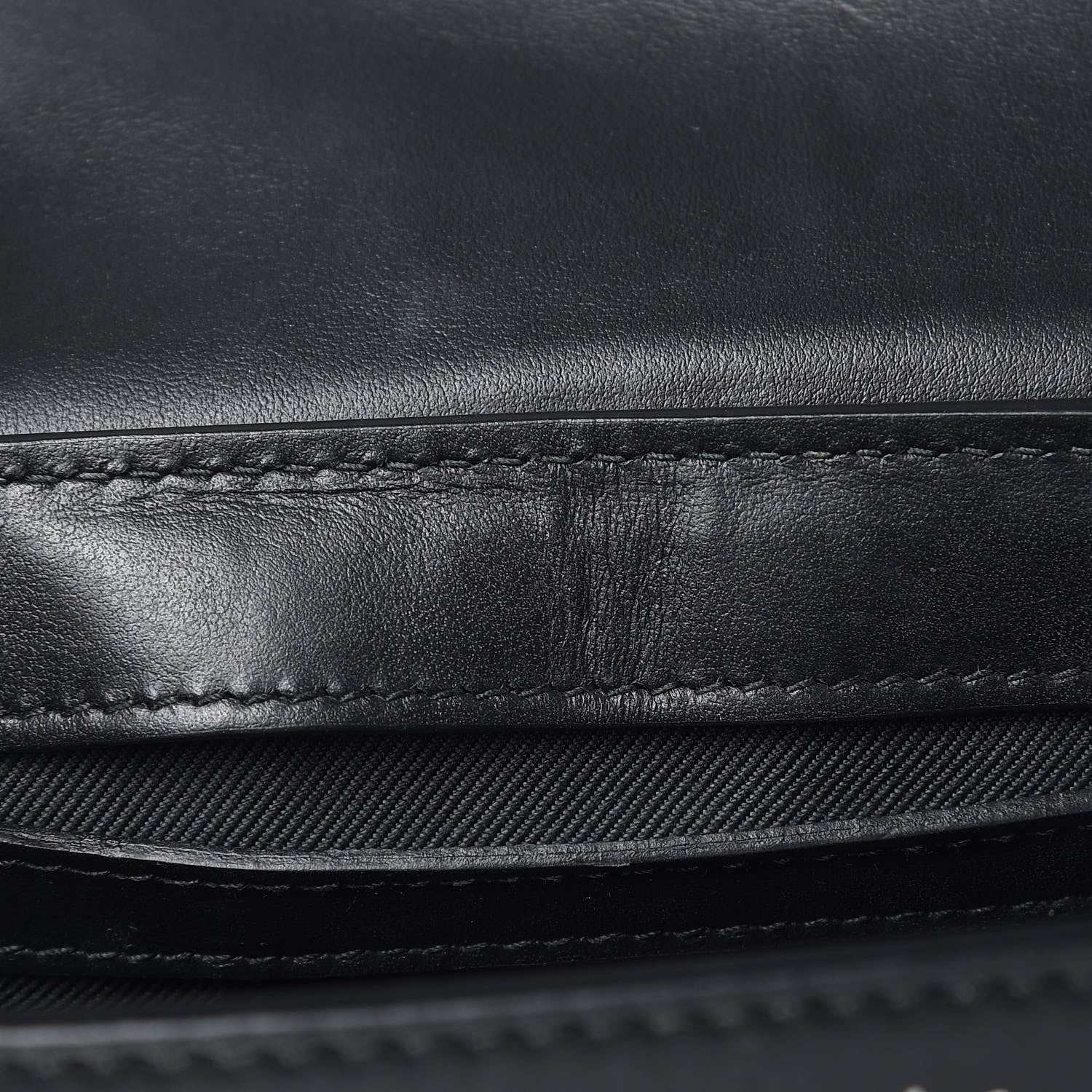 Proenza Schouler Smooth Calfskin Crochet Tiny PS11 Classic Shoulder Bag Black 12 of 12