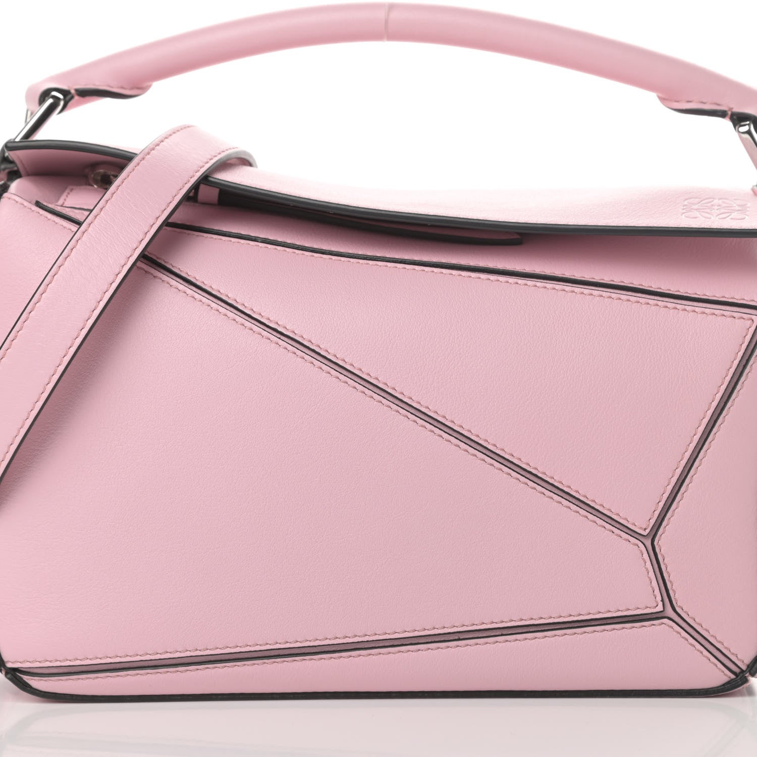 Loewe Calfskin Small Puzzle Bag Soft Pink 7 of 10