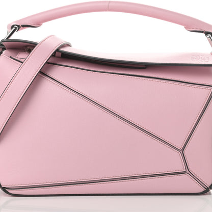 Loewe Calfskin Small Puzzle Bag Soft Pink 7 of 10