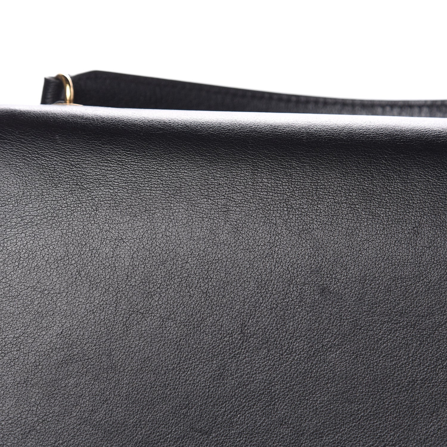 Chanel Shiny Calfskin Goatskin Quilted Medium Coco Curve Messenger Flap Black 10 of 13