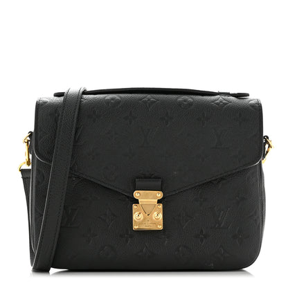 Louis Vuitton Empreinte Pochette Metis Black 1 of 11