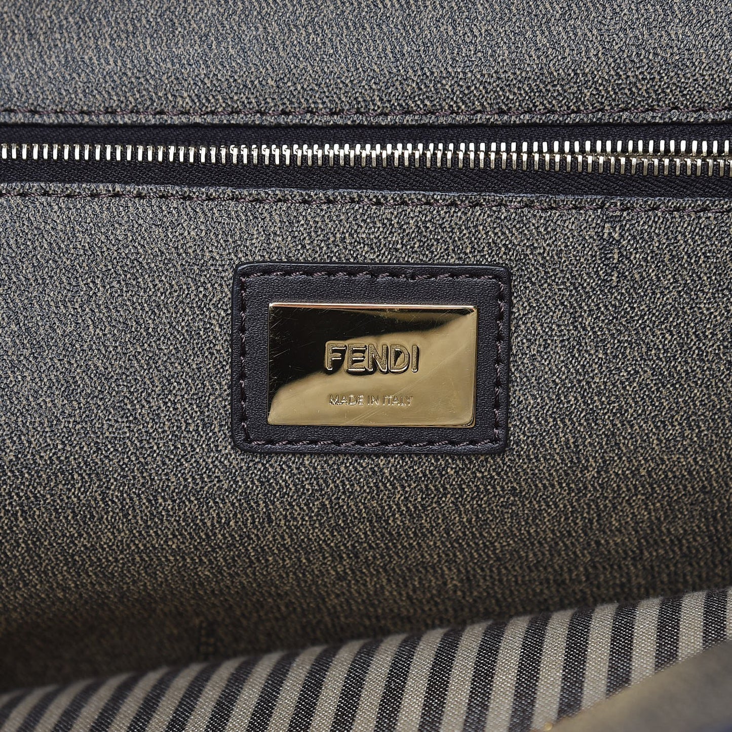 Zucca Spalmati Medium Roll Tote Tobacco Moro