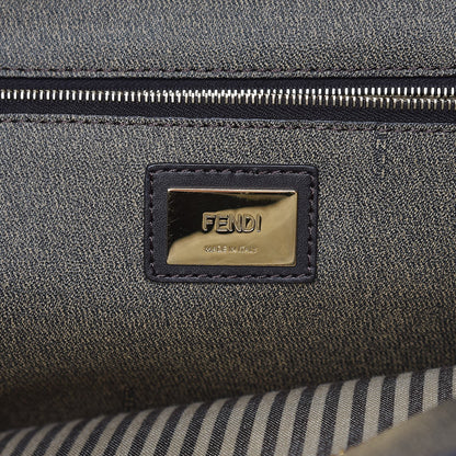 Fendi Zucca Spalmati Medium Roll Tote Tobacco Moro 7 of 8