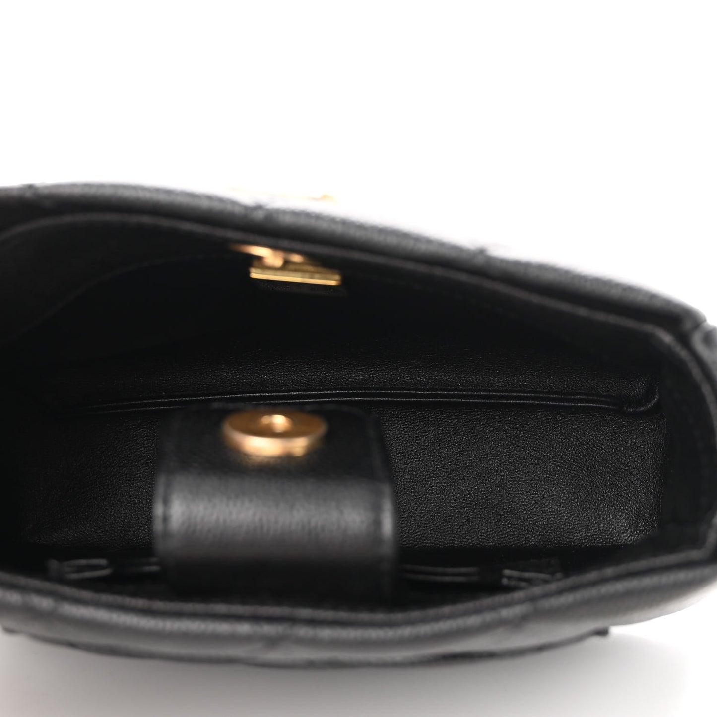 Caviar Quilted Sweetheart Hobo Black