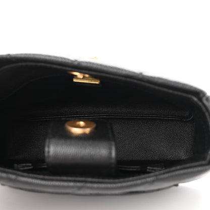 Chanel Caviar Quilted Sweetheart Hobo Black 5 of 10