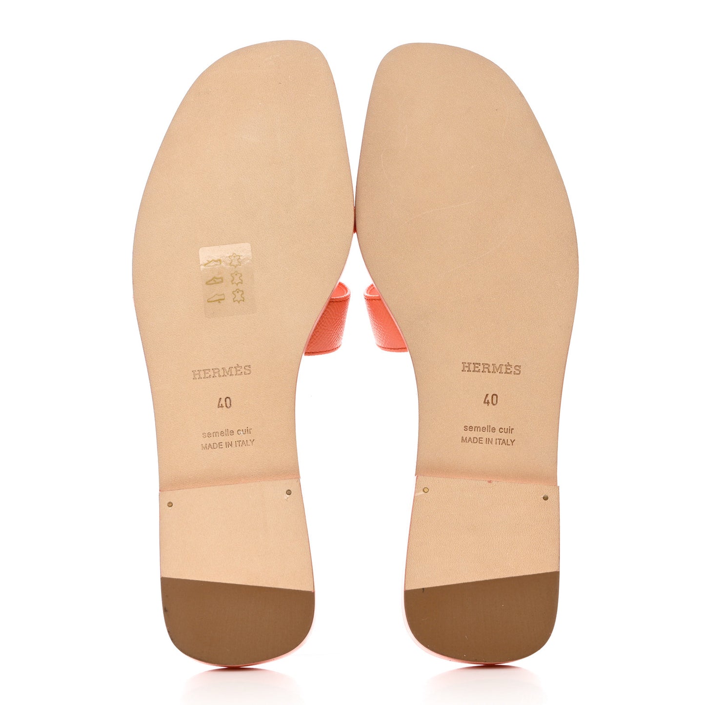 Epsom Oran Sandals 40 Orange Joey