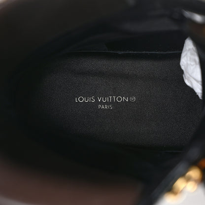 Louis Vuitton Calfskin Monogram Territory Flat Ranger Boots 41 Black 7 of 8