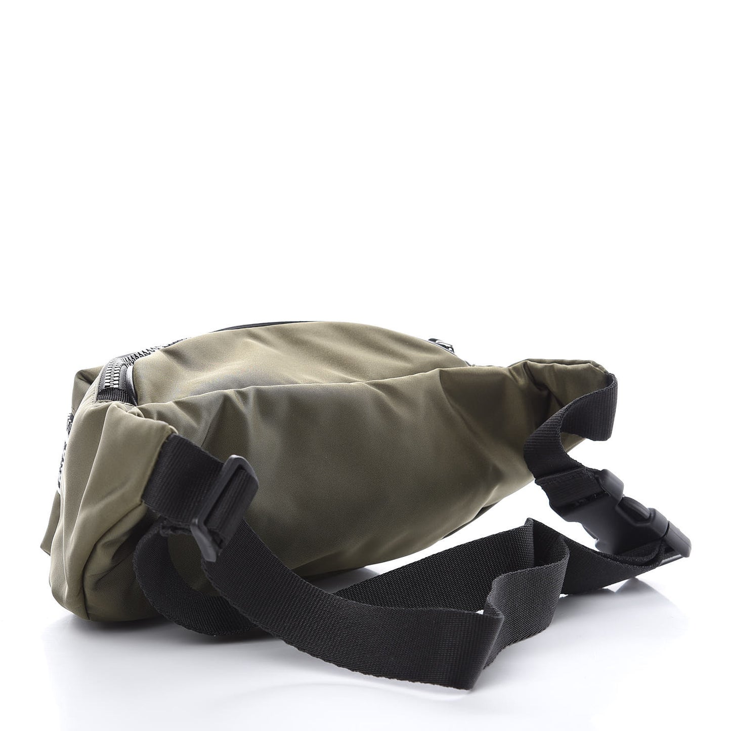 Nylon Logo Belt Bag Khaki