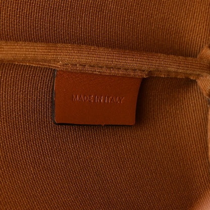 Celine Triomphe Canvas Calfskin Small Bucket Bag Tan 7 of 10