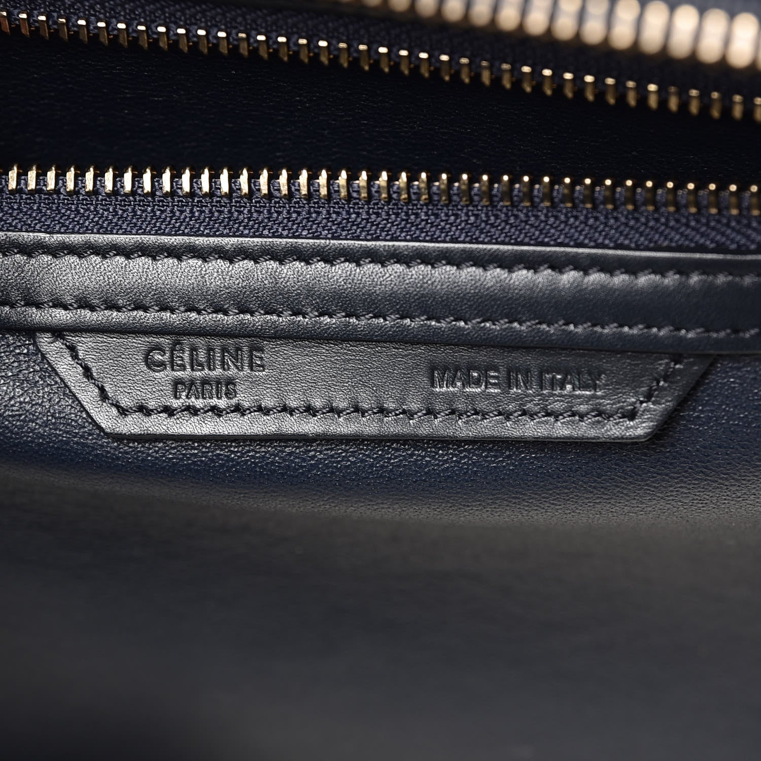 Celine Nubuck Calfskin Suede Mini Tri-Color Luggage Bright Blue 6 of 18