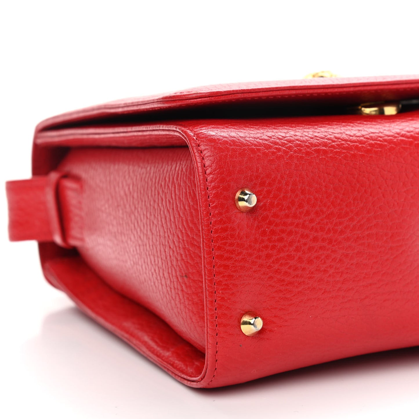 Calfskin Crossbody Bag Red
