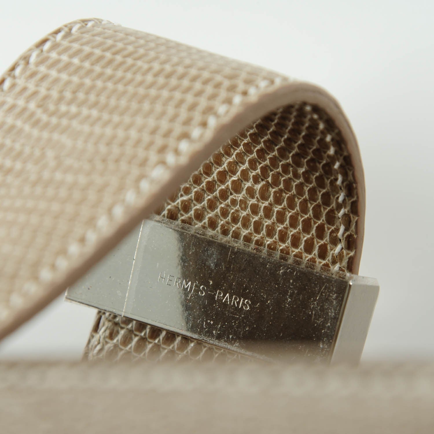 Hermes Lizard Niloticus Medor Clutch 23 11 of 12