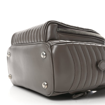 Prada Soft Calfskin Impunture Diagramme Day Backpack Bambu 9 of 12