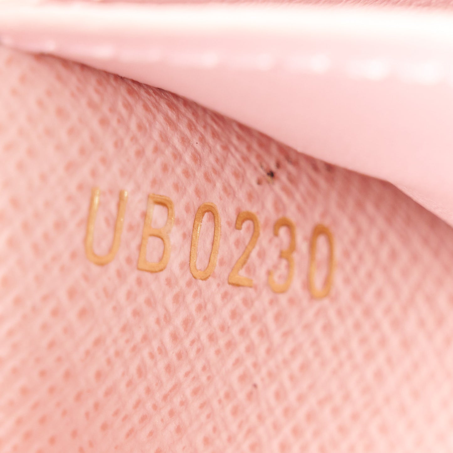 Damier Ebene Rosalie Coin Purse Rose Ballerine