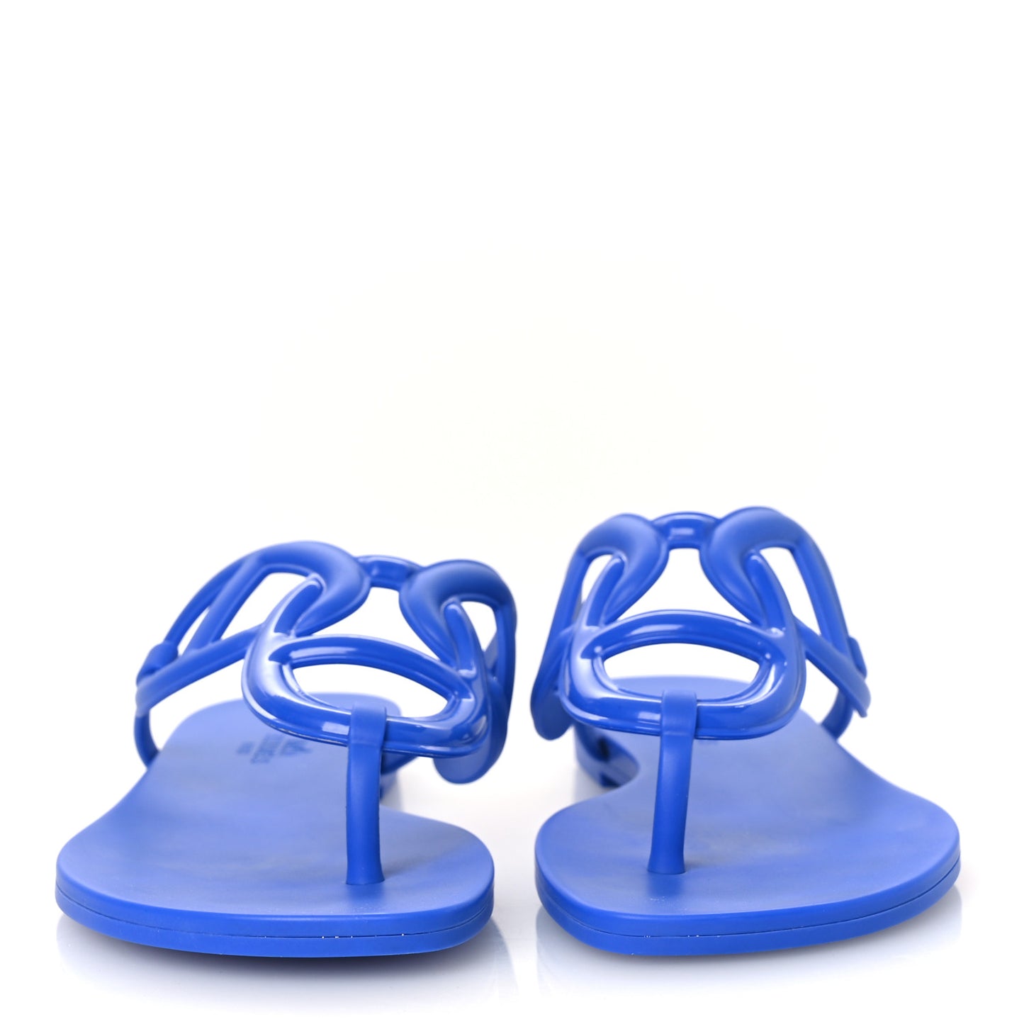 Rubber Womens Egerie Sandals 38 Bleu Outremer