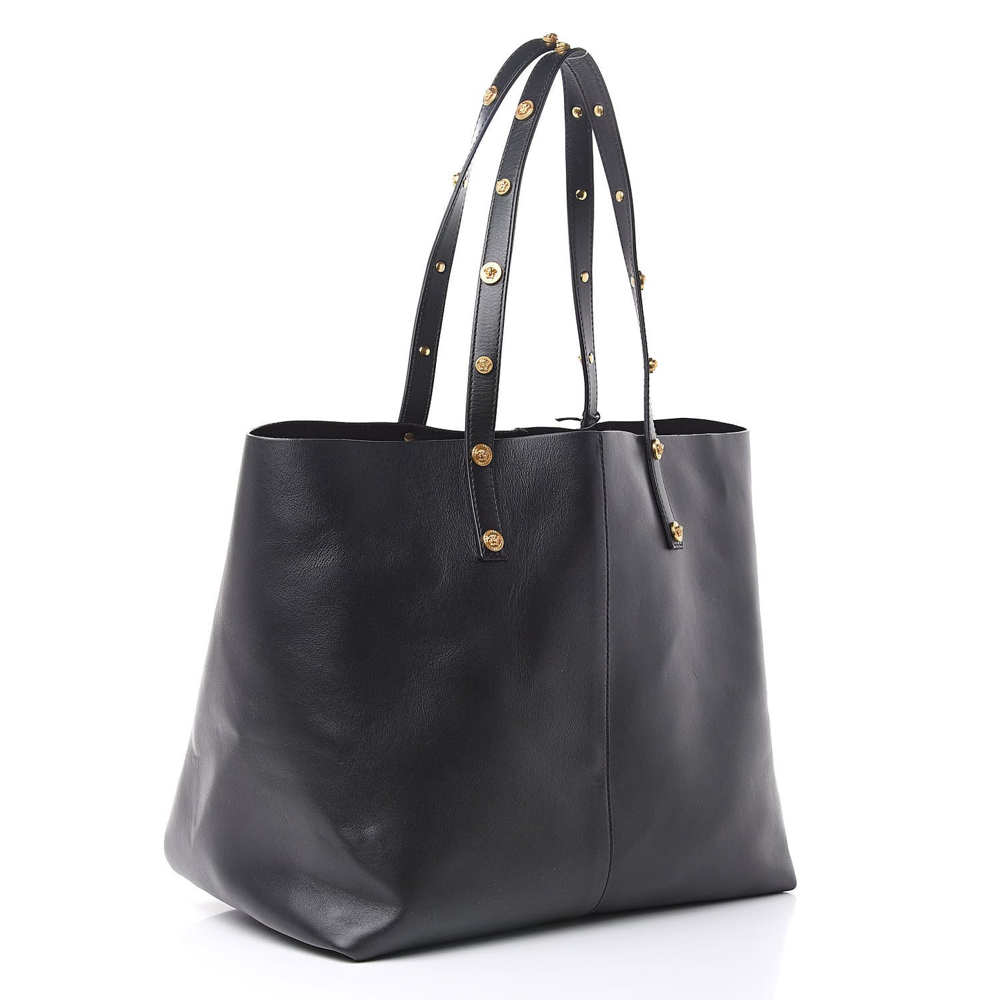 Calfskin Palazzo Tote Black