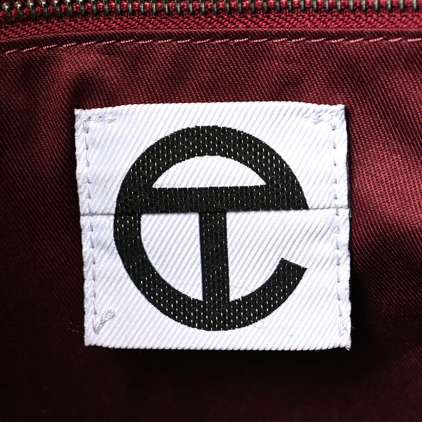 Vegan Leather Large Shopping Bag Oxblood