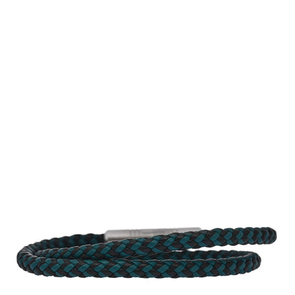 Hermes Swift Double Tour Goliath Bracelet  Black Bleu Paon 3 of 5