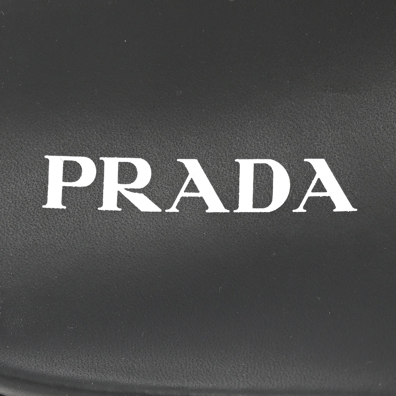 Prada Shearling Metal Triangle Logo Lug Sole 20mm Slide Sandals 41 Black 7 of 9