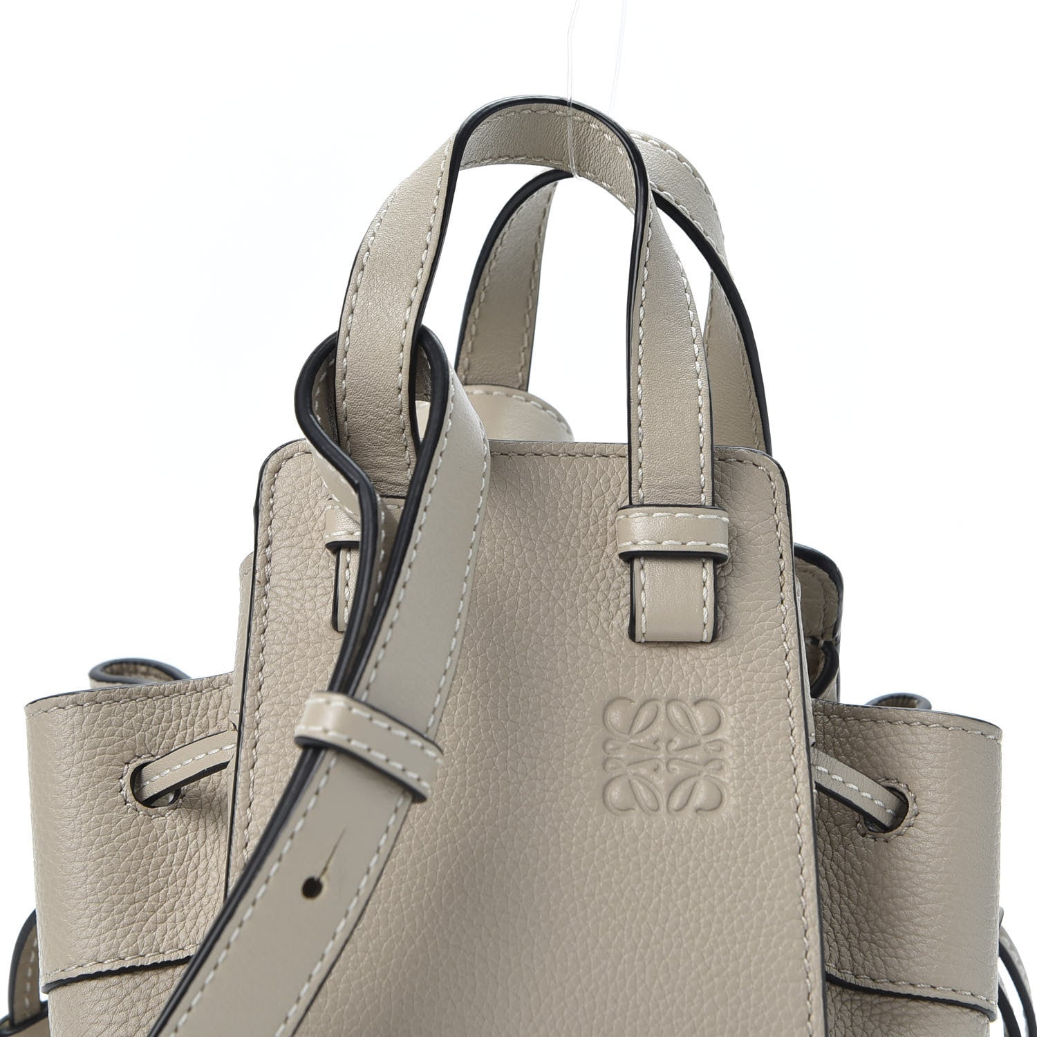 Loewe Grained Calfskin Mini Hammock Shoulder Bag Soft White 9 of 9