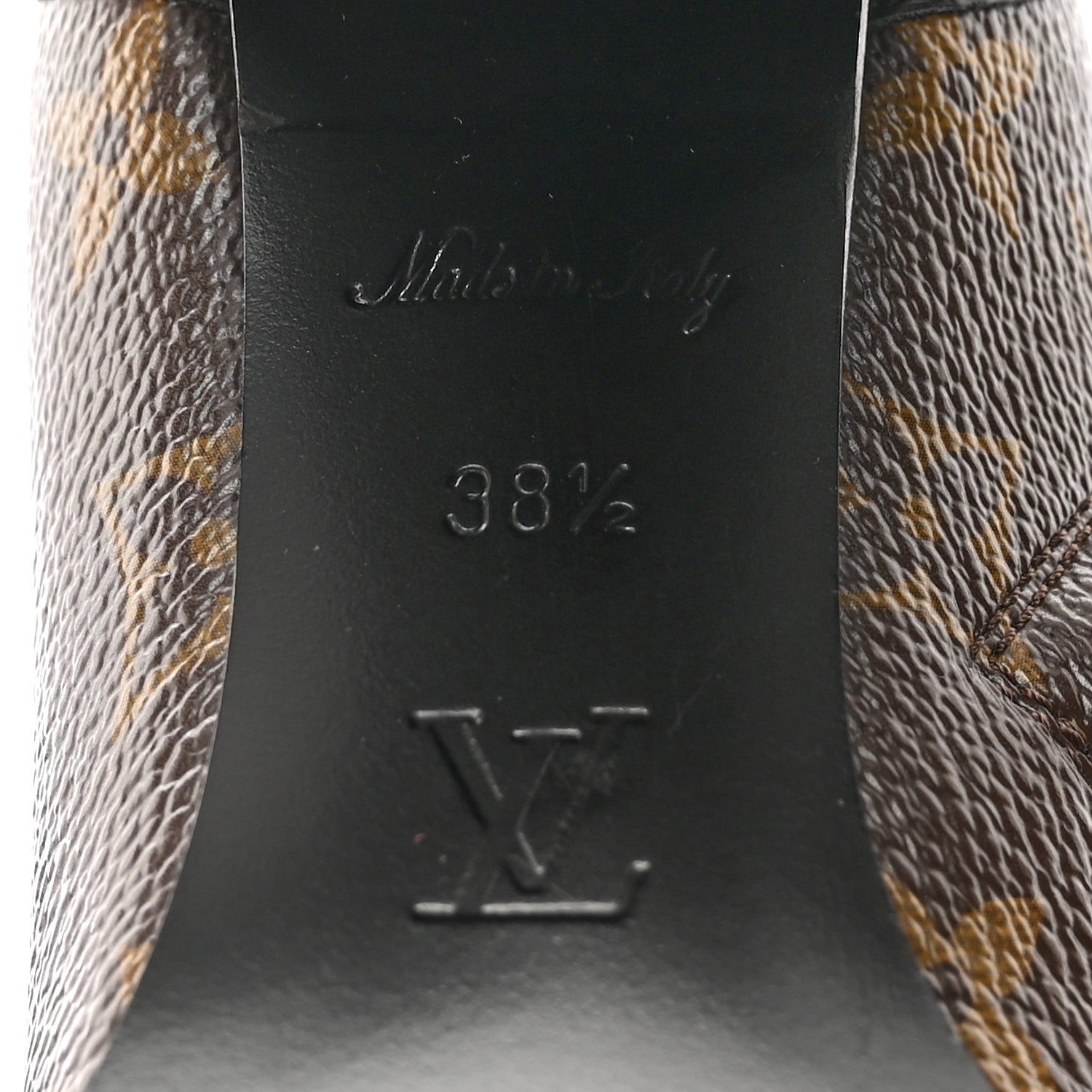 Louis Vuitton Patent Calfskin Monogram Star Trail Ankle Boots 38.5 Black 6 of 12