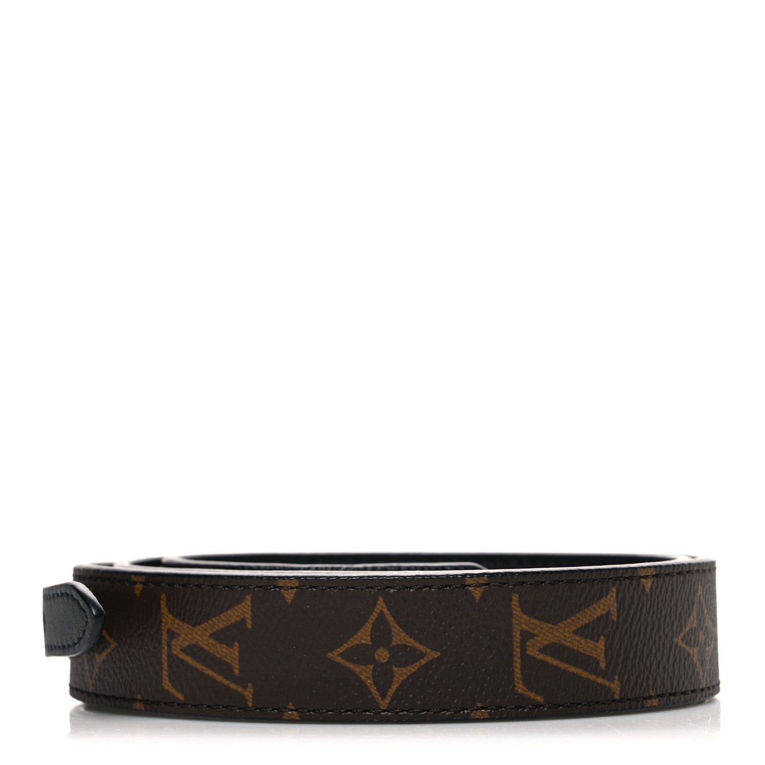Louis Vuitton Monogram Bandouliere Shoulder Strap XL Black 2 of 3