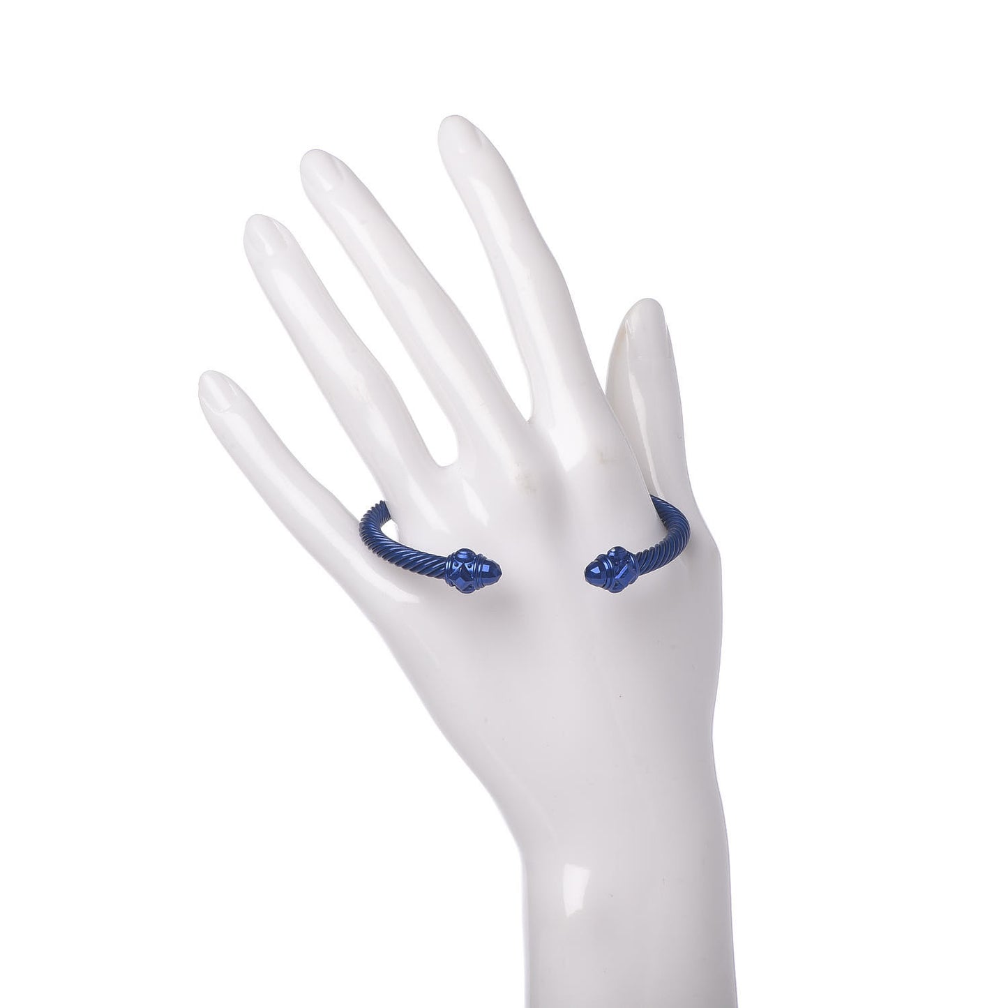 Aluminum 5mm Renaissance Bracelet Blue