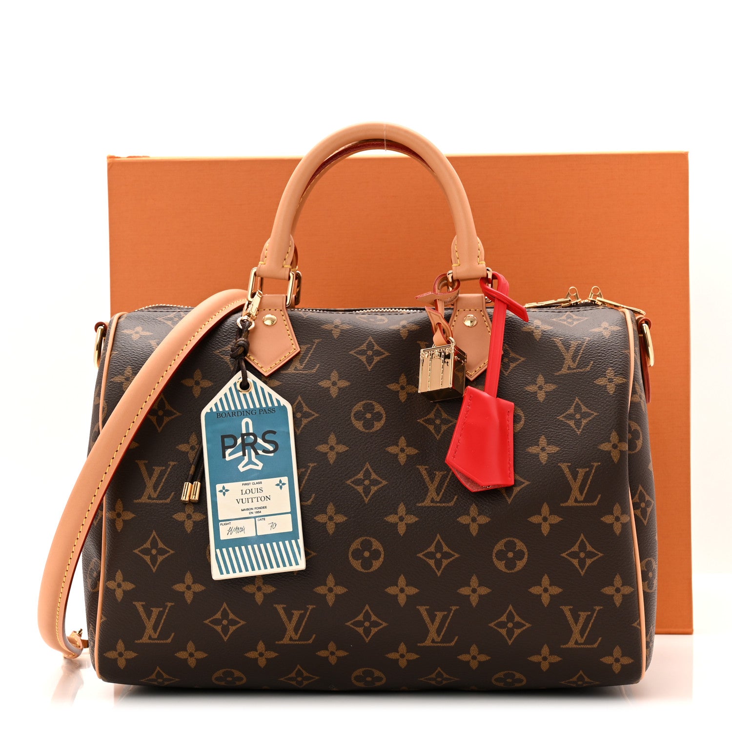 Louis Vuitton Monogram Speedy Soft 30 Crafty Red 10 of 10
