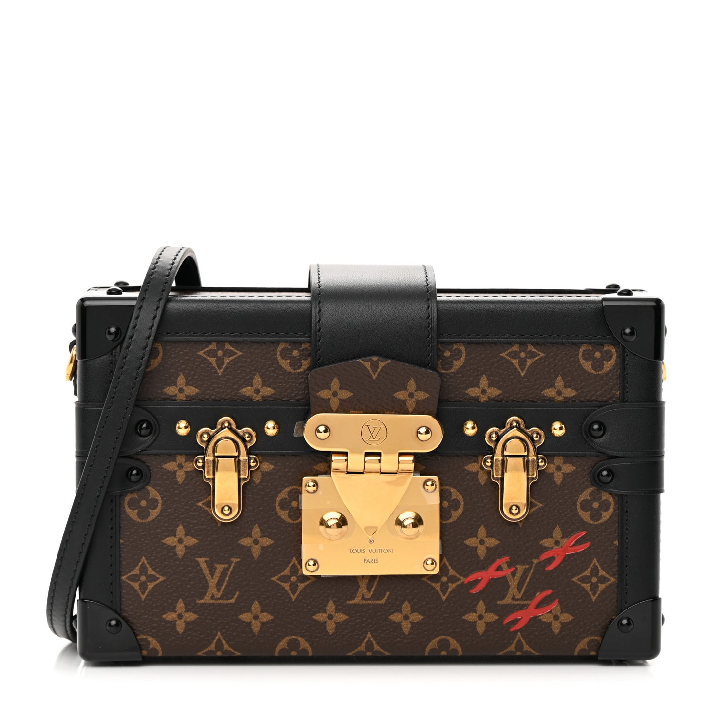 Monogram Petite Malle Black