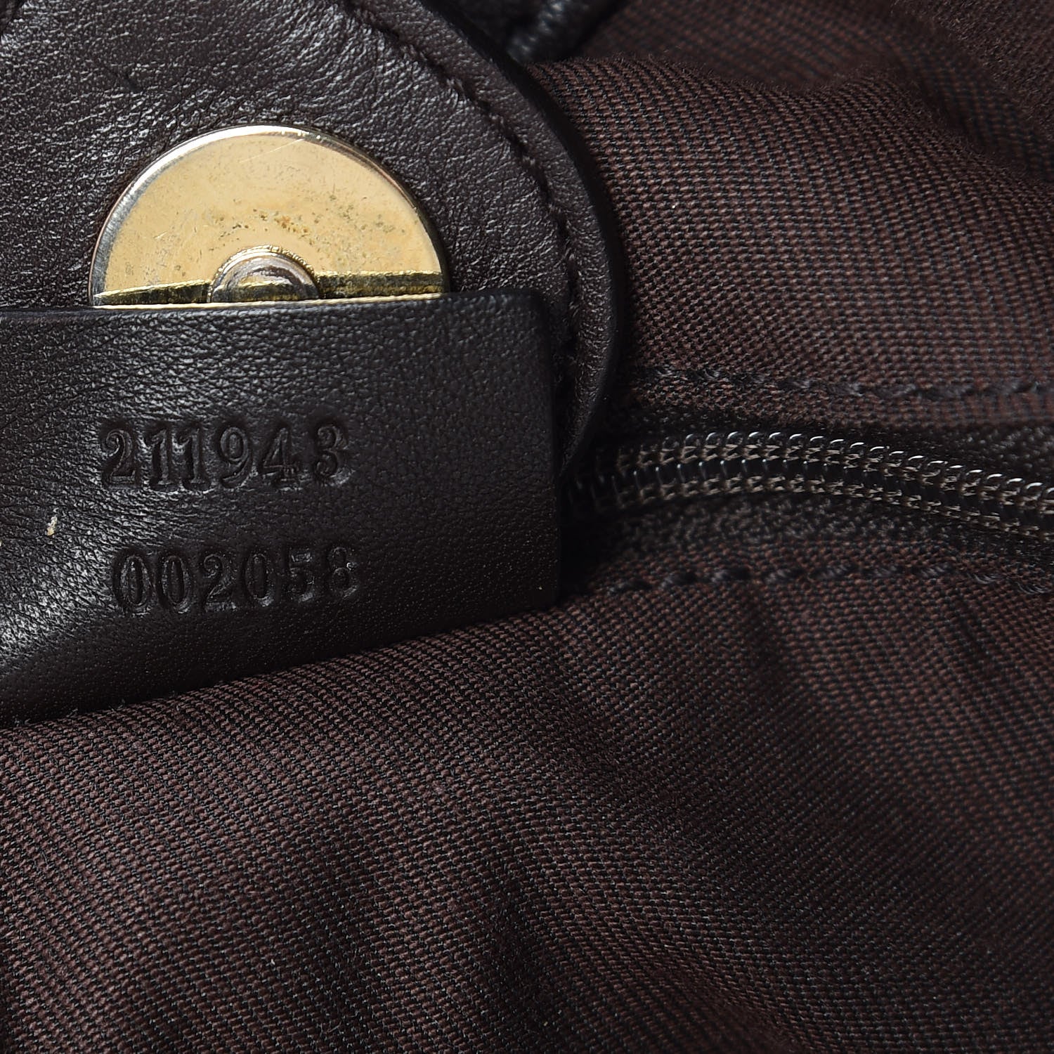 Gucci Monogram Large Sukey Tote Dark Brown 7 of 22