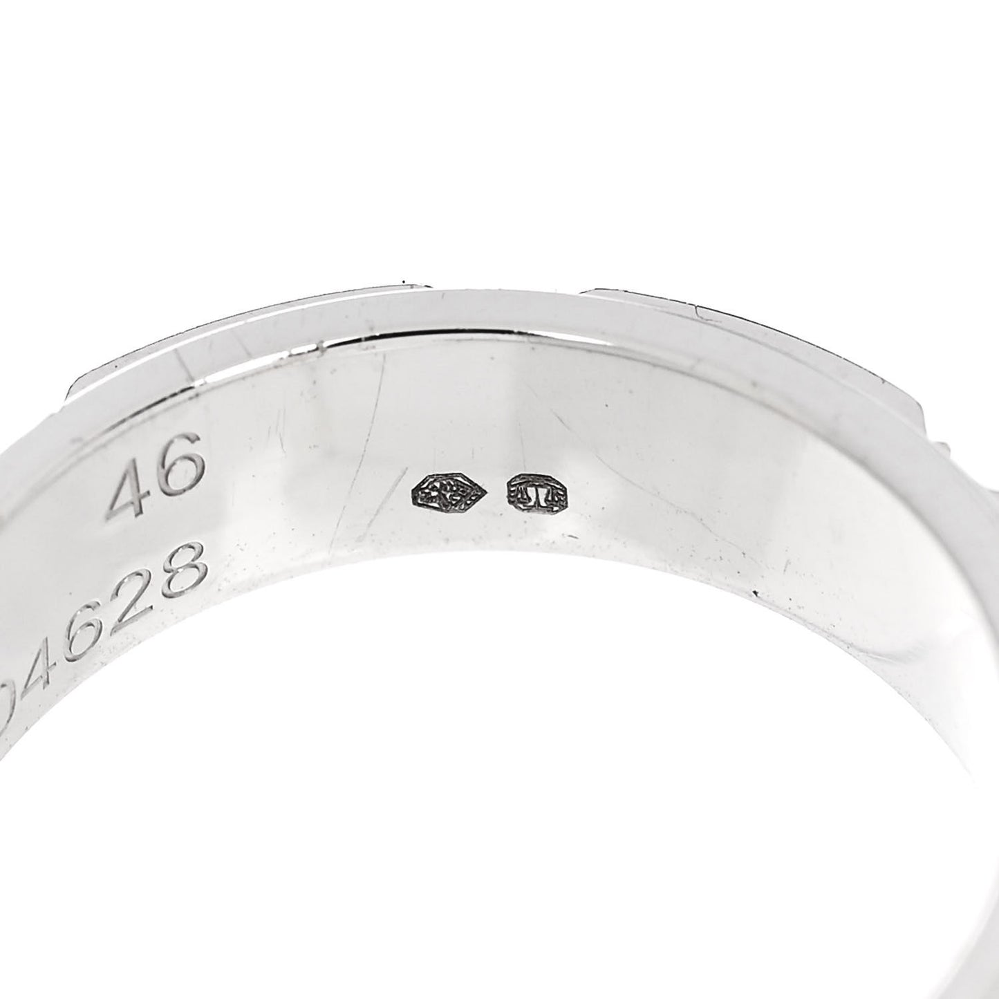18K White Gold 8 Diamond Possession Ring 46 3.75