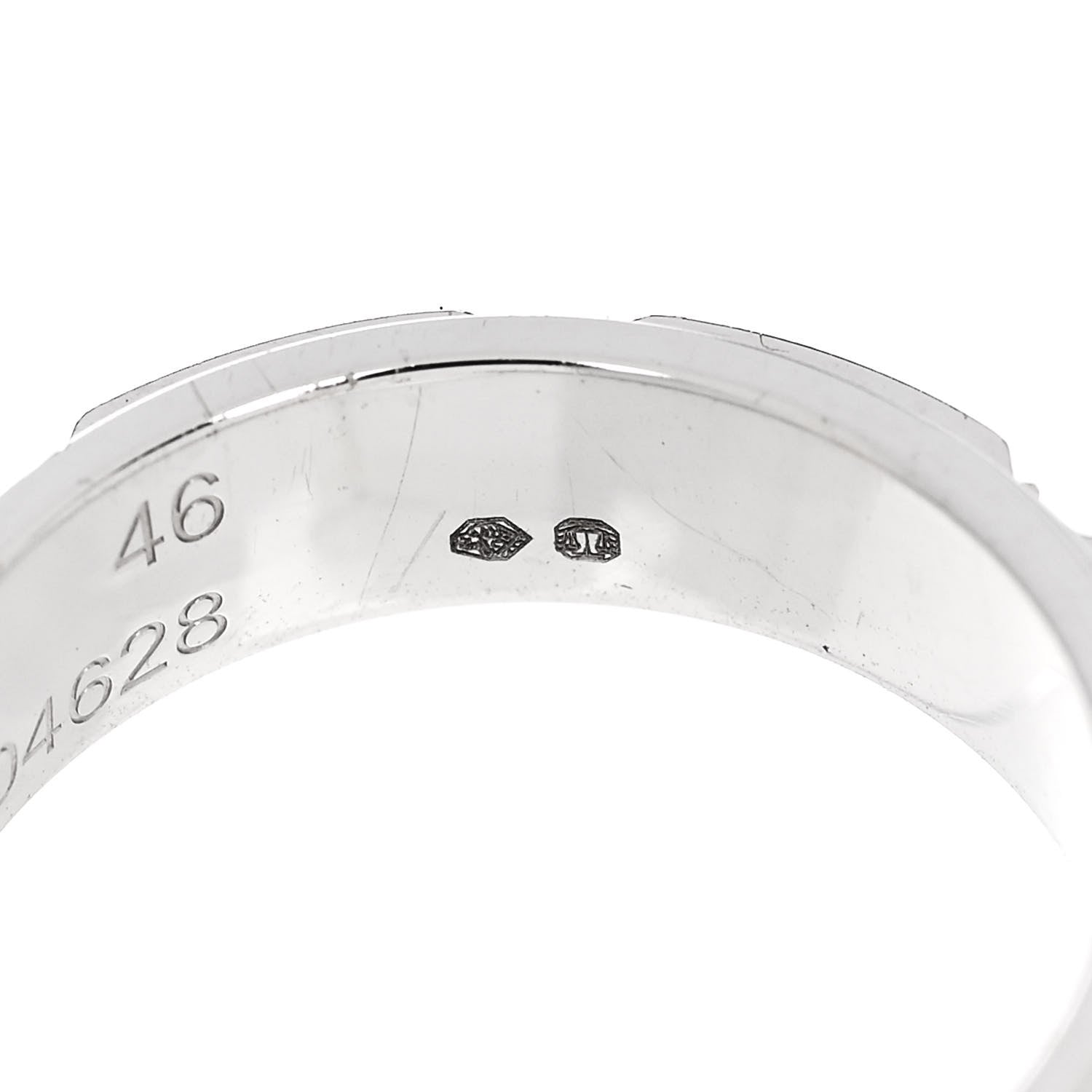 Piaget 18K White Gold 8 Diamond Possession Ring 46 3.75 5 of 6