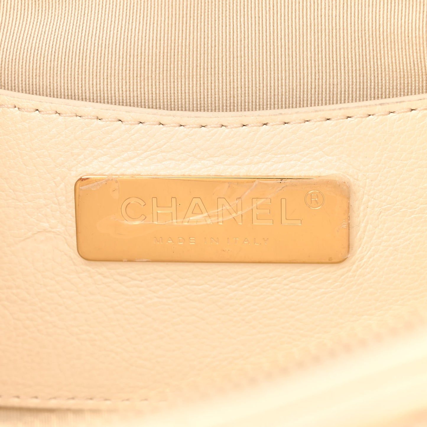 Calfskin Quilted All About Waist Belt Bag White