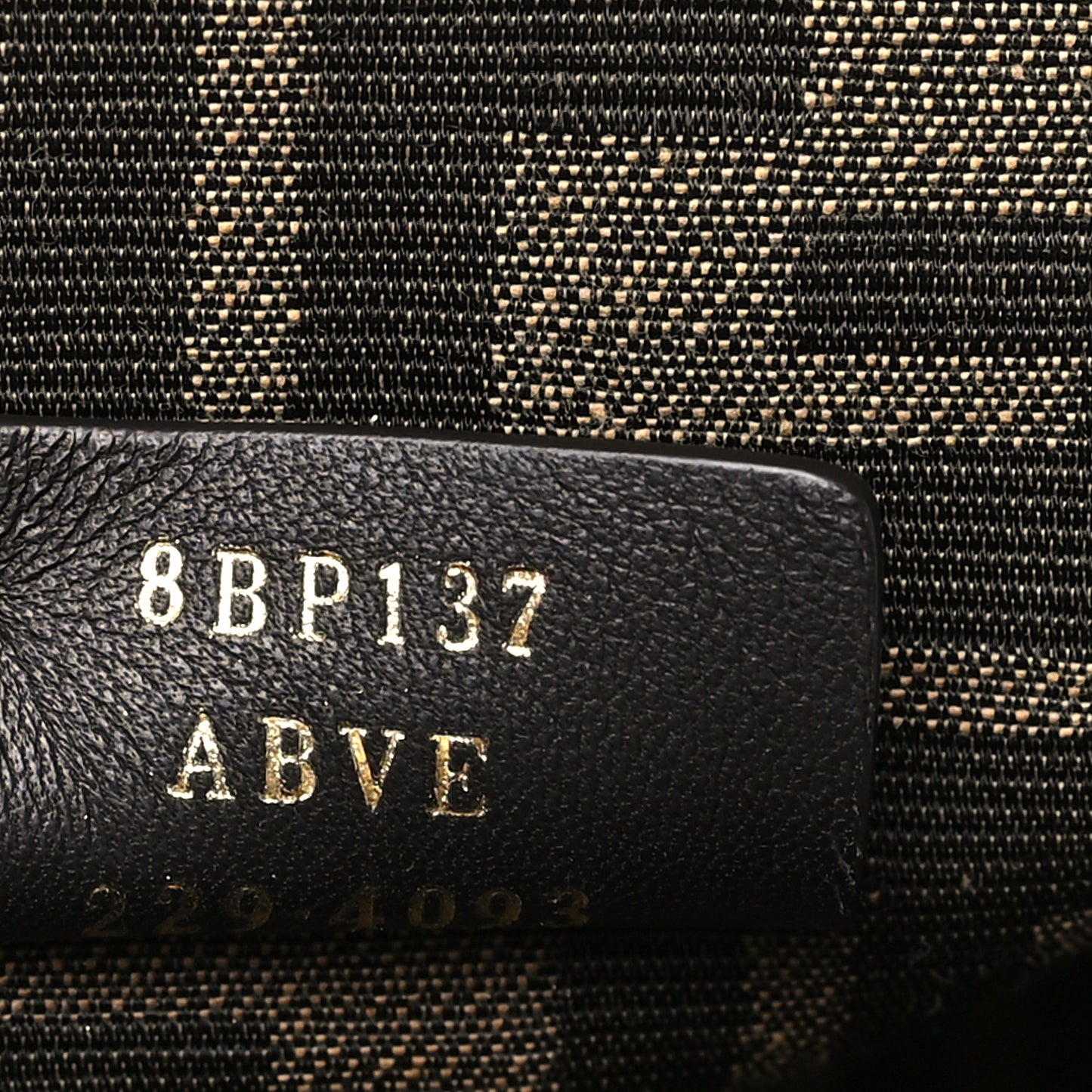 Shiny Nappa Midi Fendi First Dark Coffee