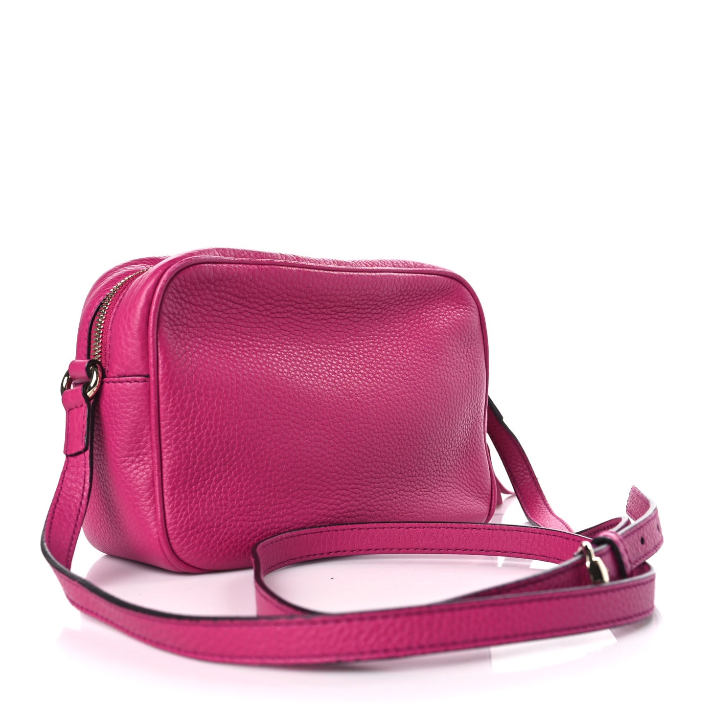 Cellarius Calfskin Small Soho Disco Bag Bright Bouganville