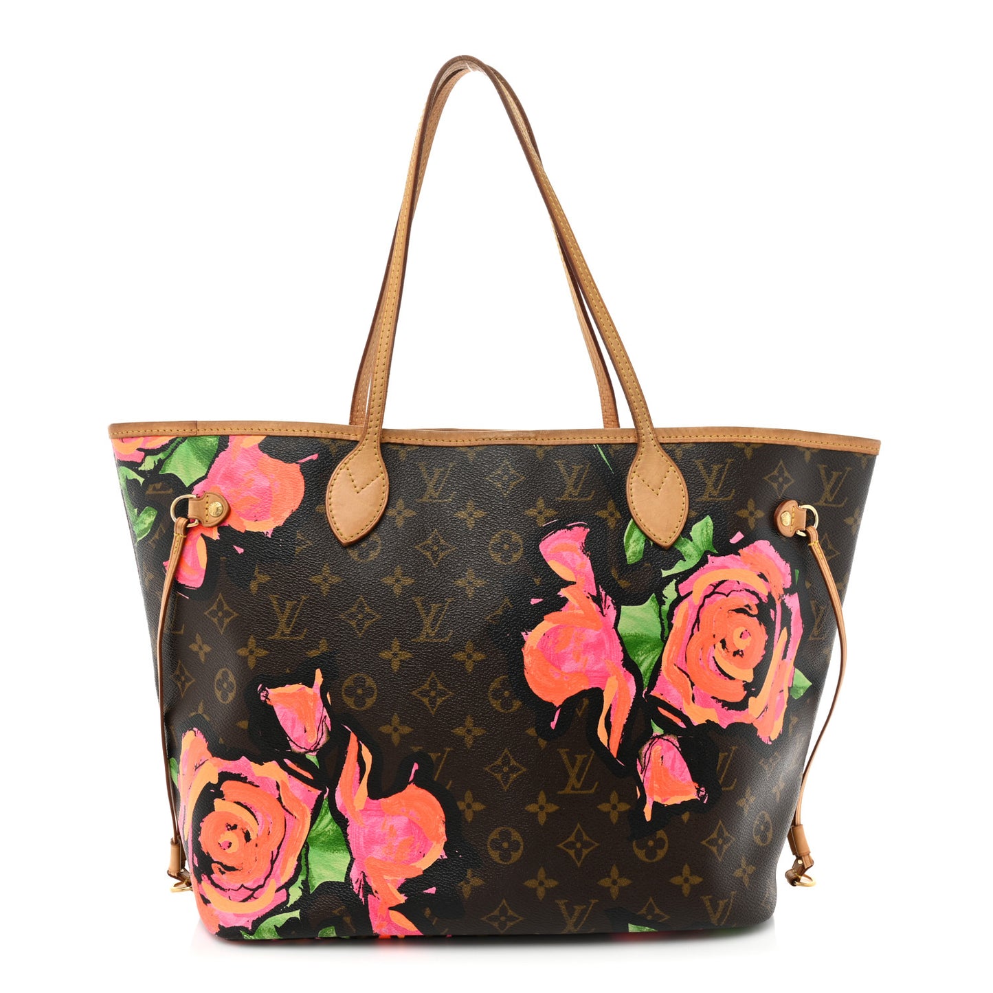 Monogram Roses Neverfull MM