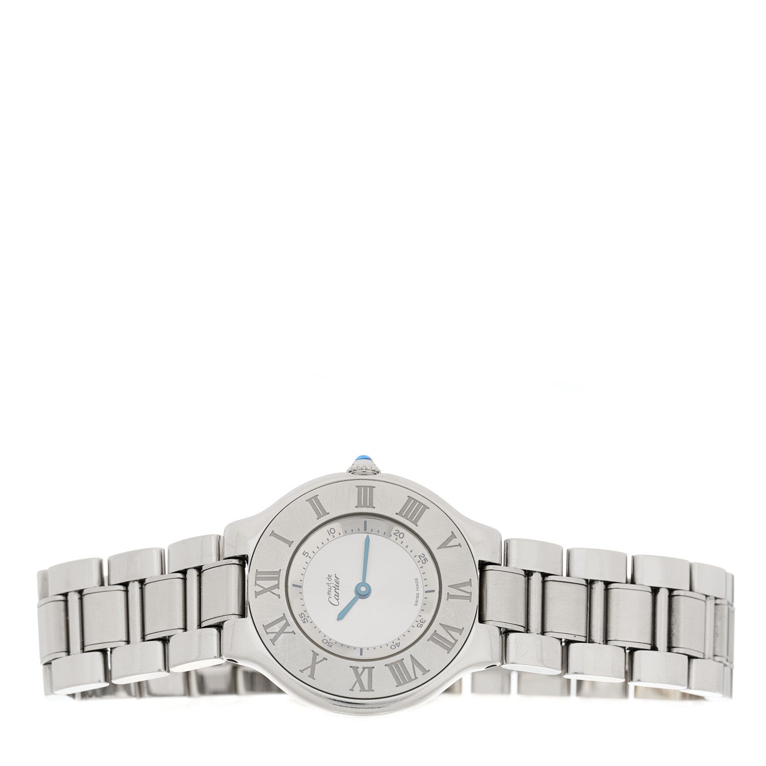 Cartier Stainless Steel 31mm Must De 21 Quartz Watch 2 of 4