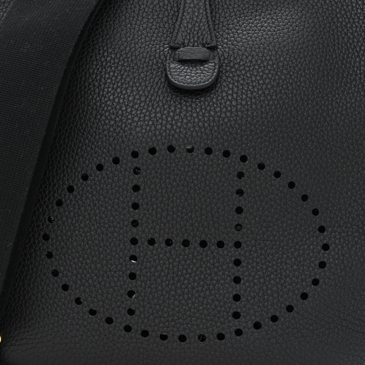 Hermes Taurillon Clemence Evelyne III PM Black 8 of 11