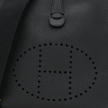 Hermes Taurillon Clemence Evelyne III PM Black 8 of 11