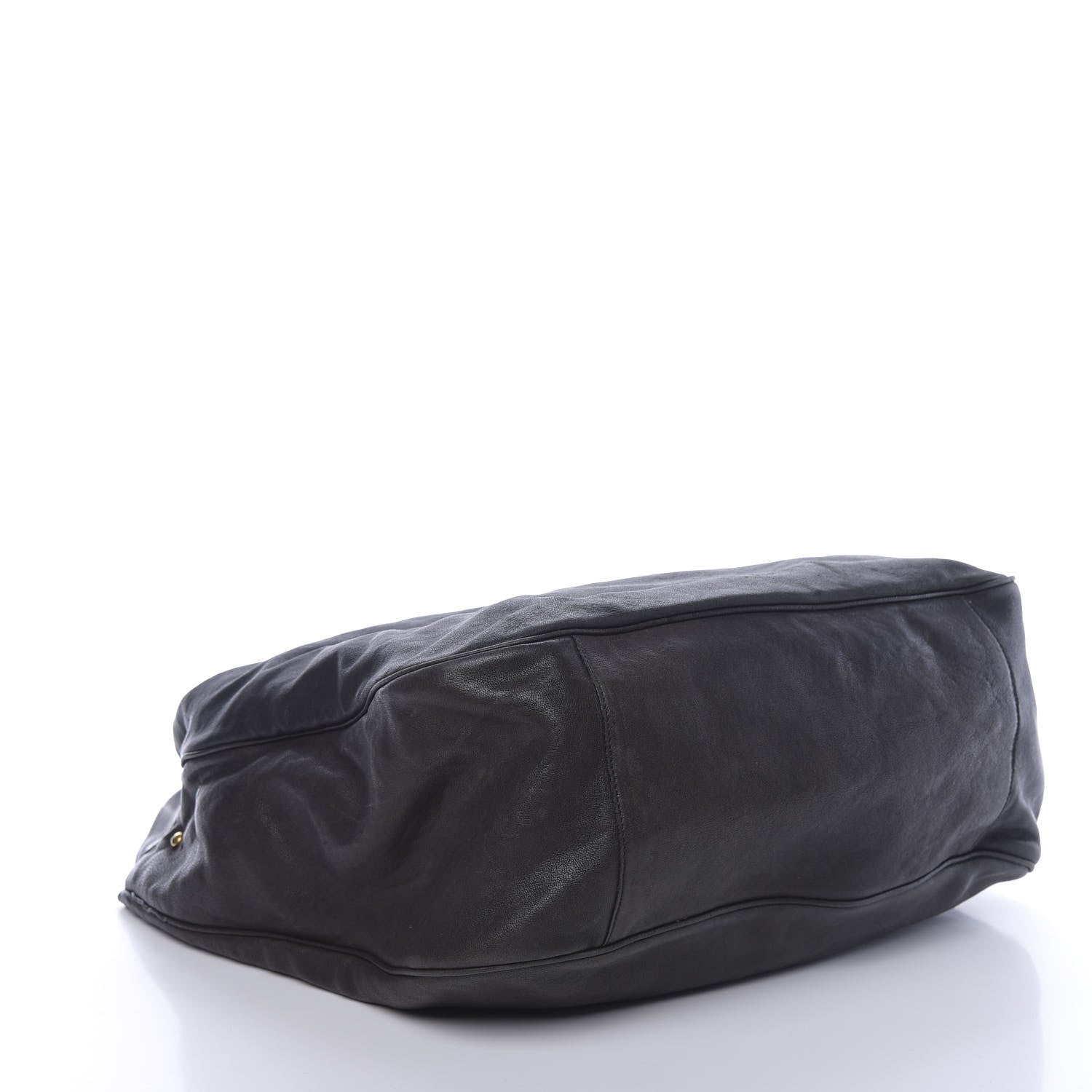 Saint Laurent Sheepskin Large Roady Hobo Black Leopard 4 of 10