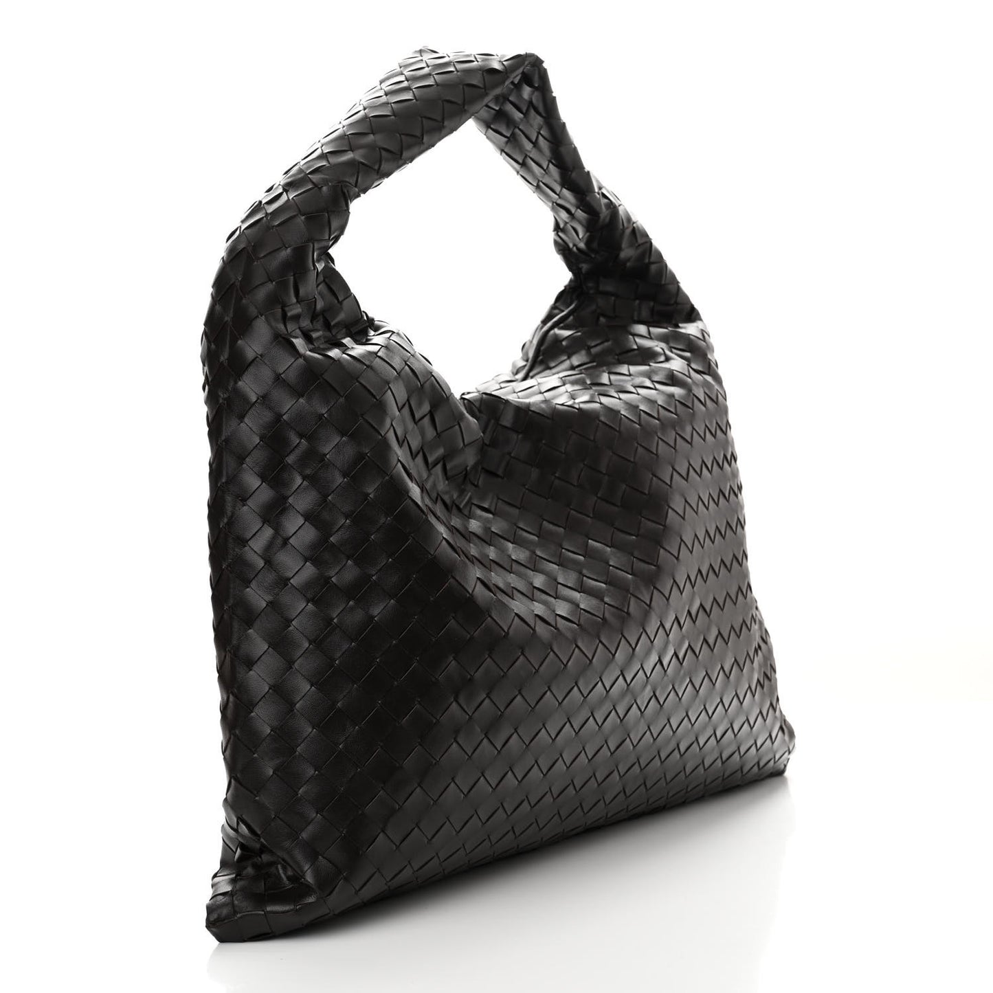 Calfskin Intrecciato Large Hop Fondant