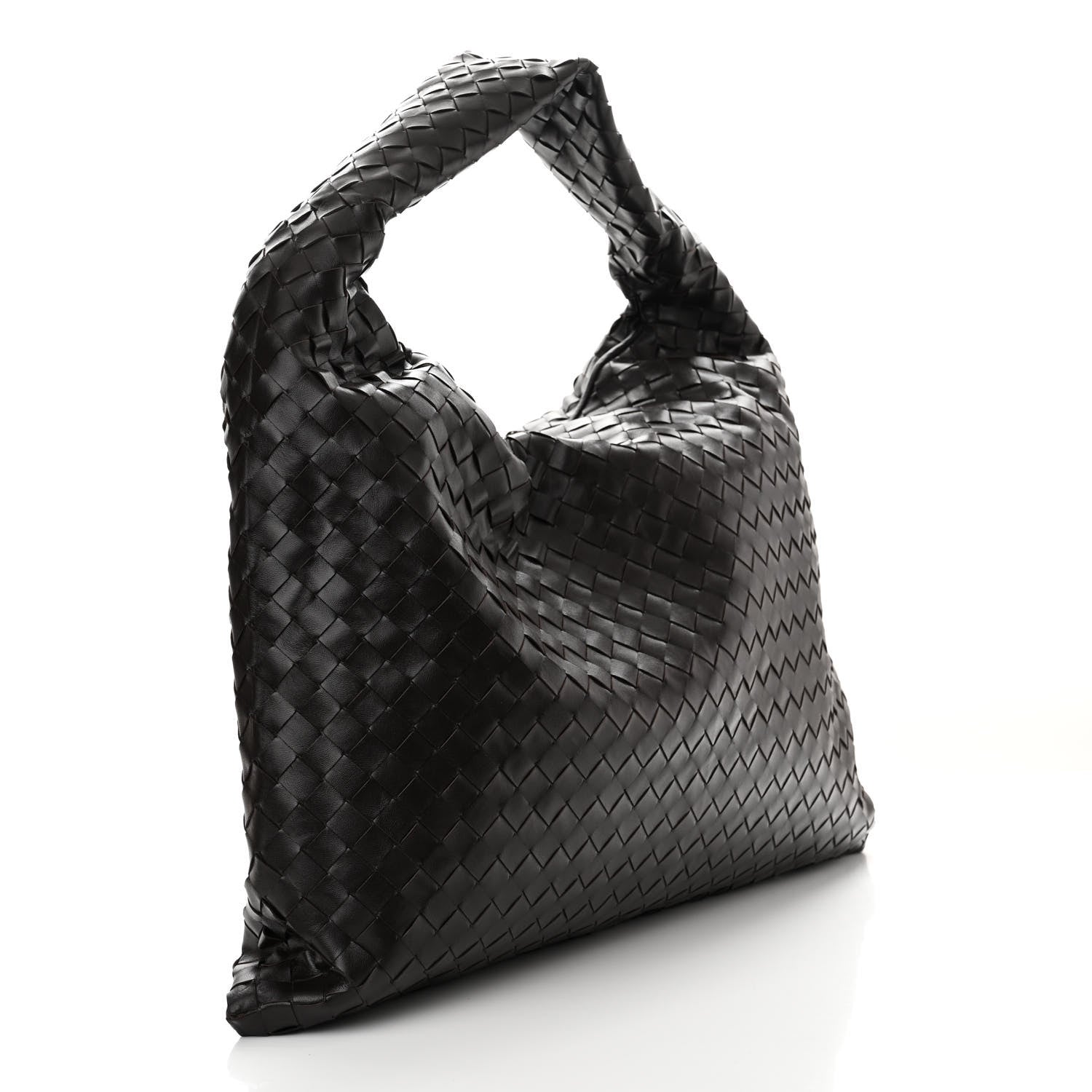 Bottega Veneta Calfskin Intrecciato Large Hop Fondant 3 of 10