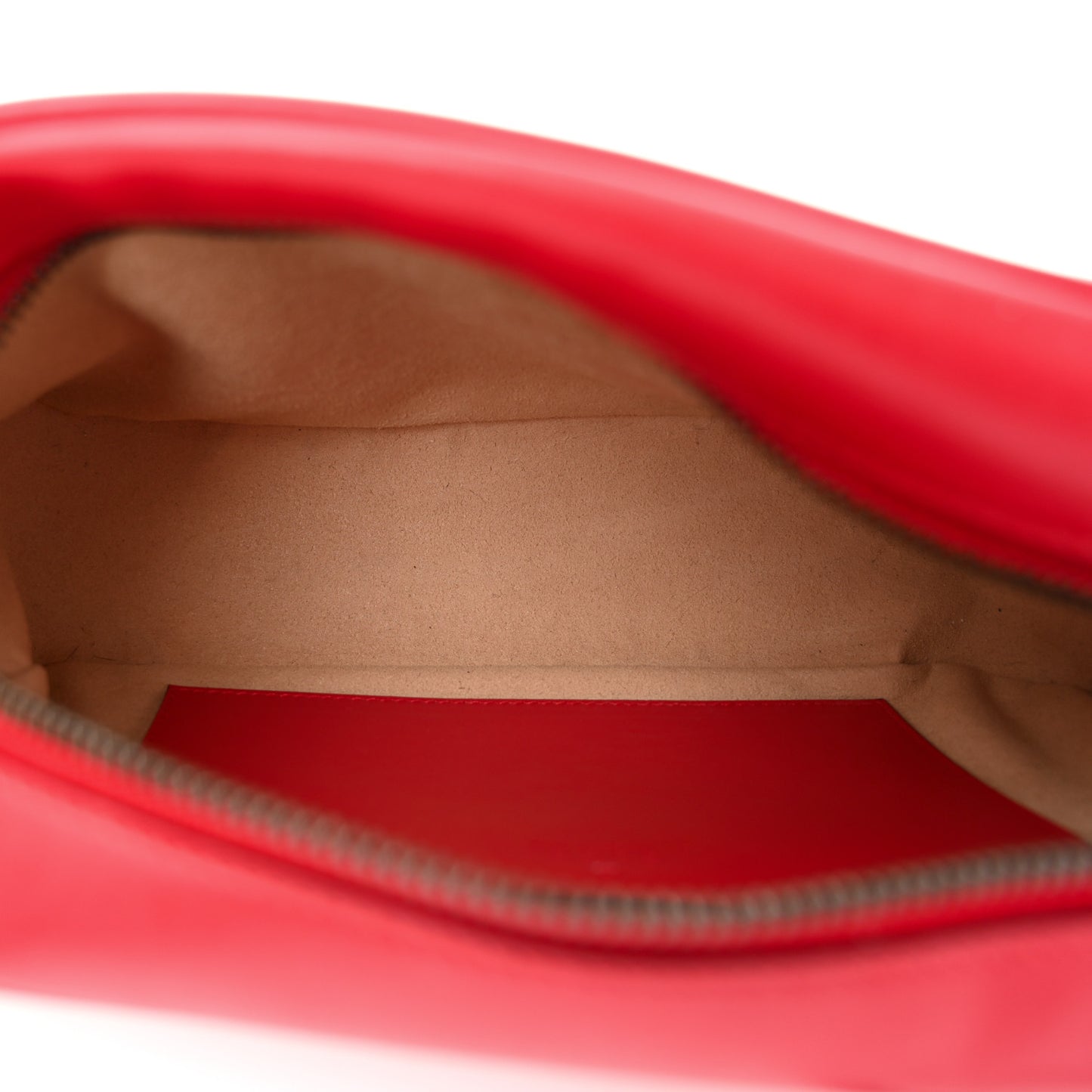Calfskin Matelasse Small GG Marmont Chain Shoulder Bag Hibiscus Red