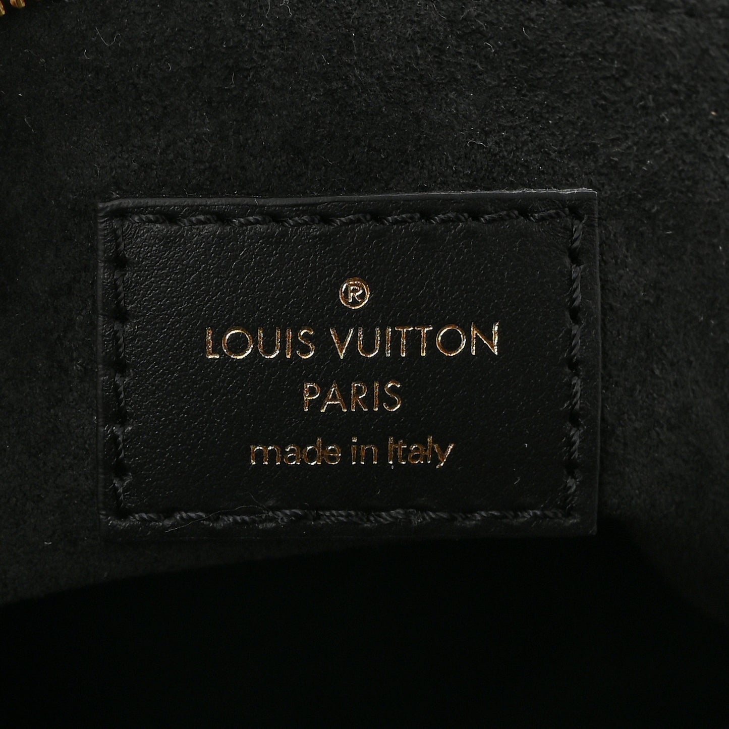 LOUIS VUITTON Empreinte Monogram Giant Onthego PM Black