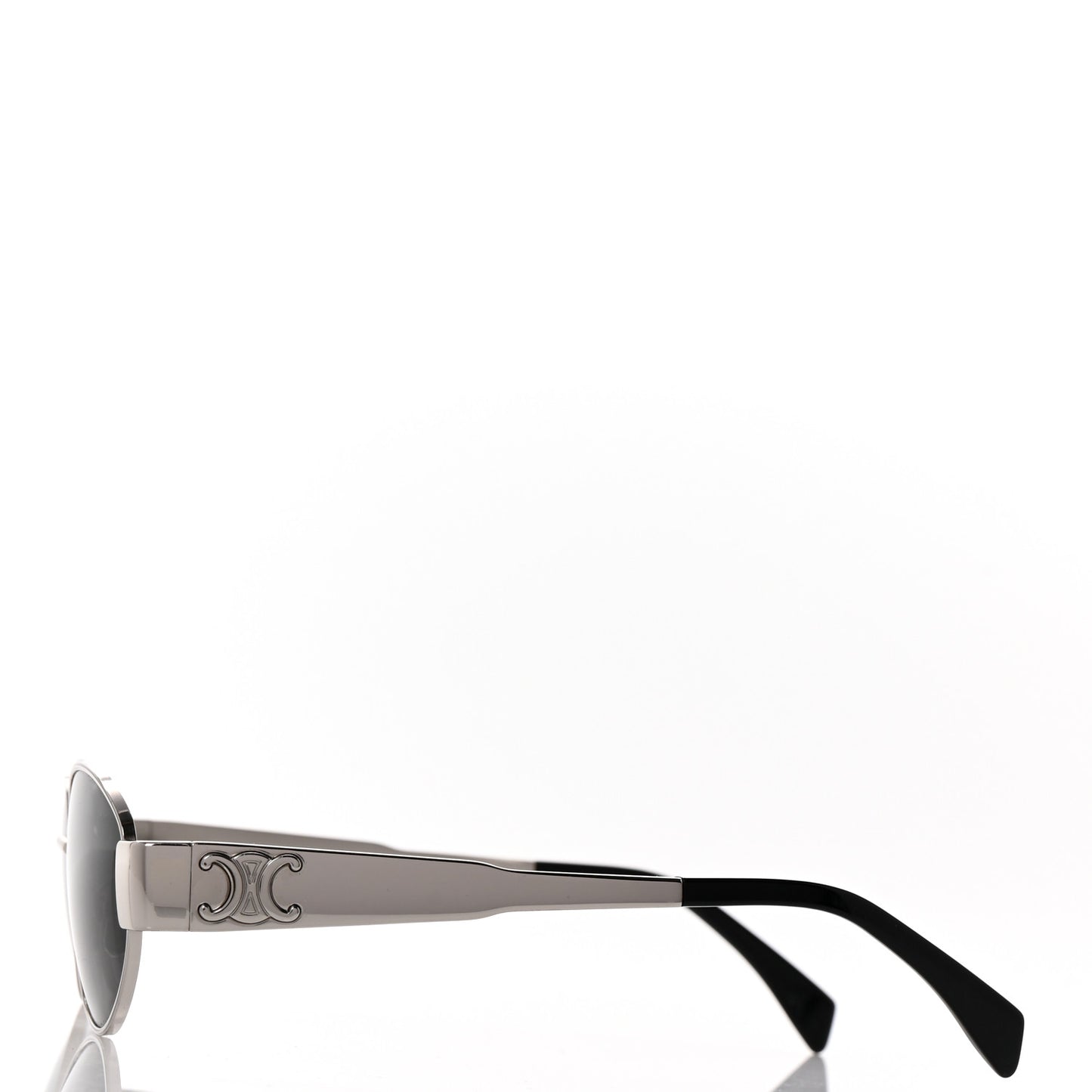 Metal Triomphe 01 Sunglasses CL40235U Silver Black
