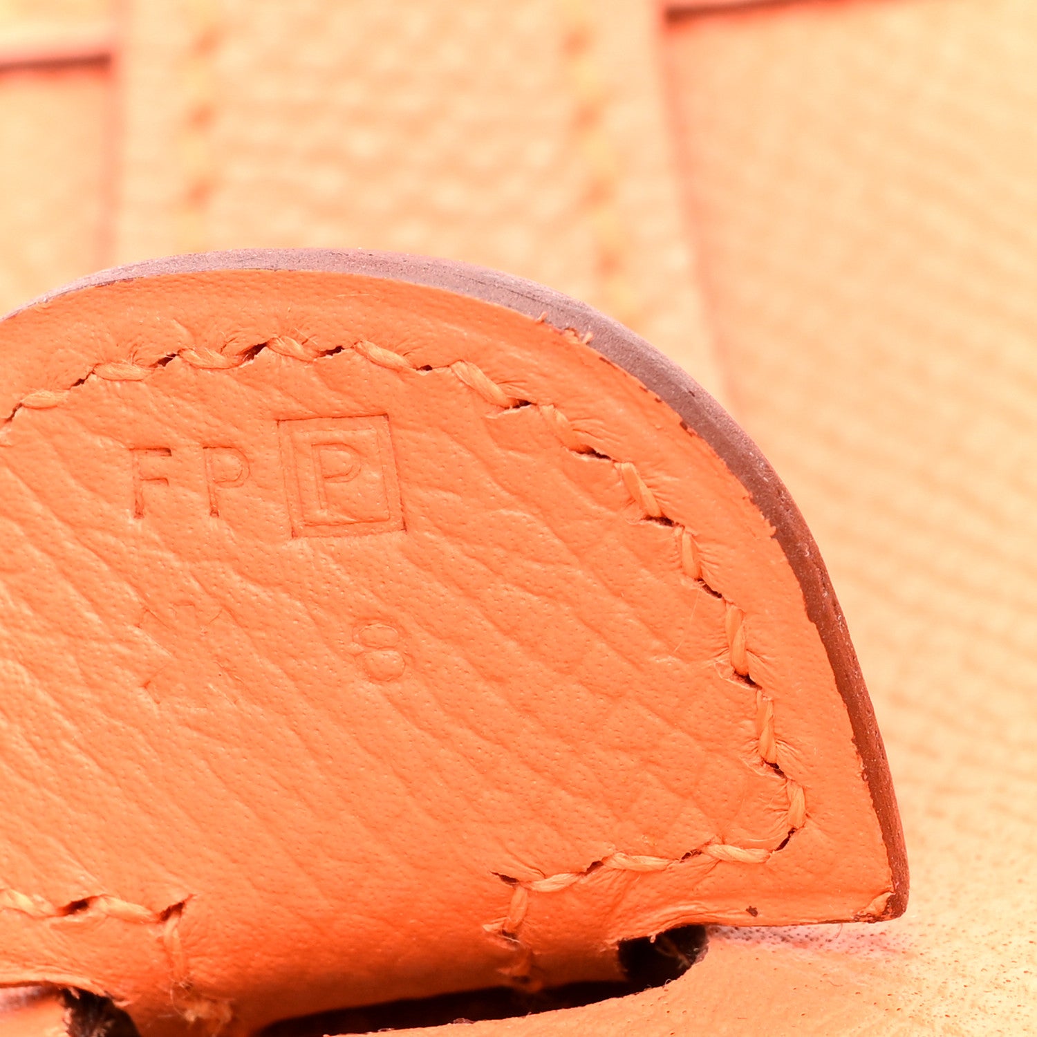 Hermes Epsom Evelyne II PM Orange 7 of 10